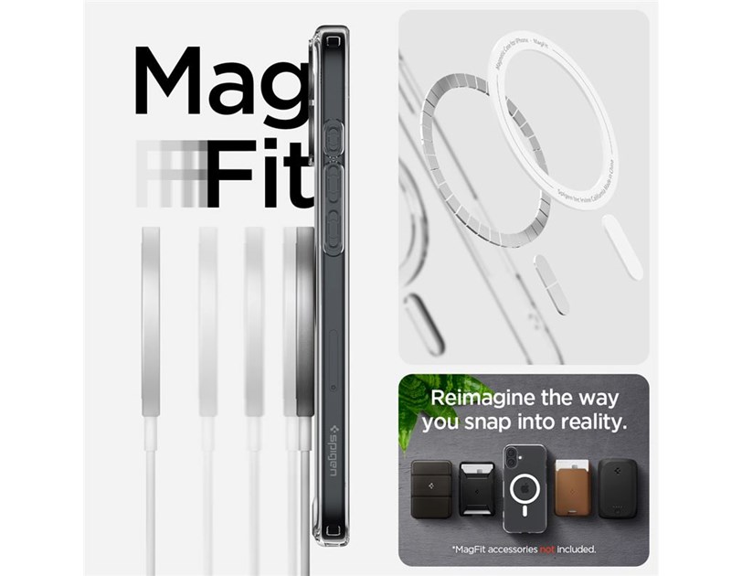 Spigen Ultra Hybrid MagSafe, white - iPhone 16 Plus (ACS08075)
