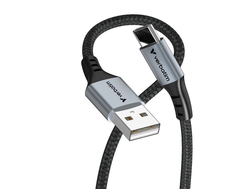 Verbatim Sync & Charge kabel USB-A na USB-C 18W 120 cm