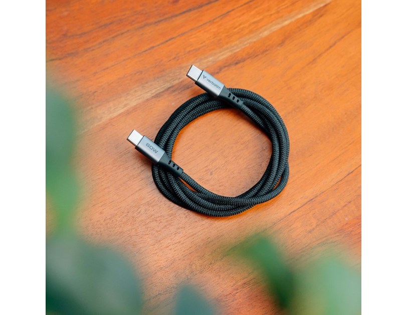 Verbatim Sync & Charge kabel USB-C na USB-C 60W 120 cm