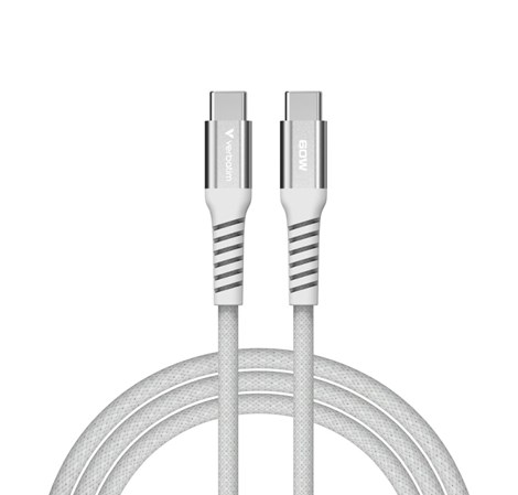Verbatim Sync & Charge Magnetic kabel USB-C na USB-C 60W  120 cm - sivi