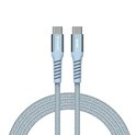 Verbatim Sync & Charge Magnetic kabel USB-C na USB-C 60W 120 cm - plavi