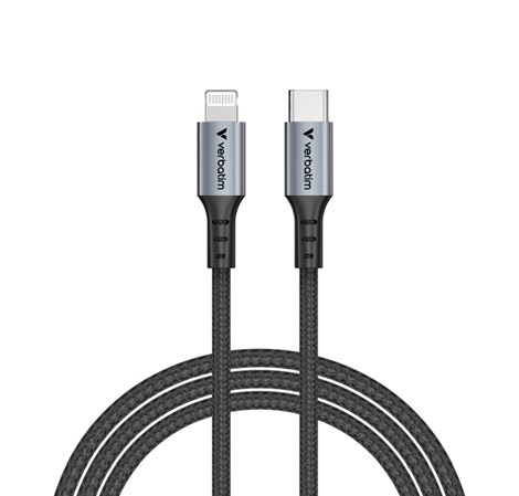 Verbatim Sync & Charge kabel USB-C na Lightning 120 cm