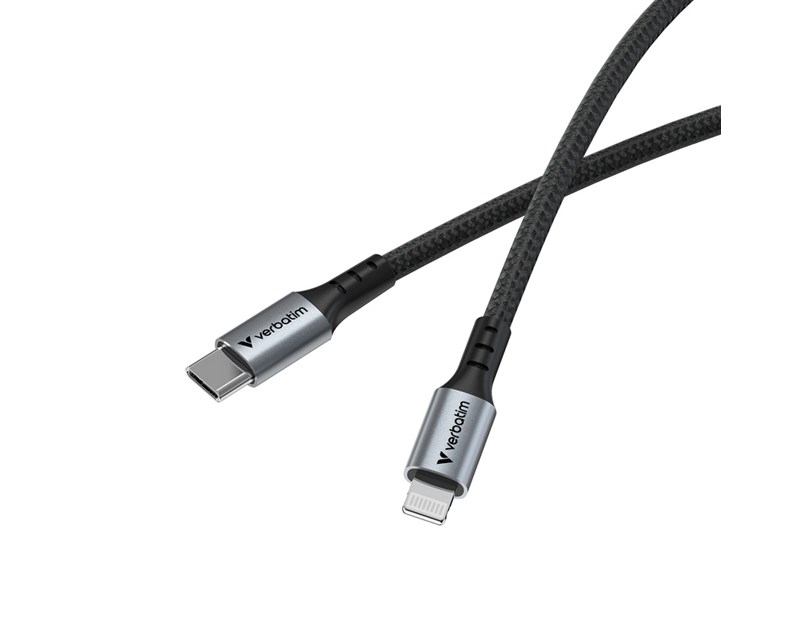 Verbatim Sync & Charge kabel USB-C na Lightning 120 cm
