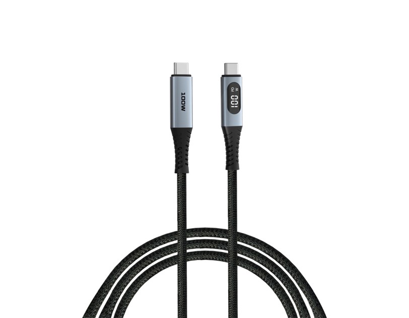 Verbatim Sync & Charge kabel USB C na USB C 100W zaslon 120 cm