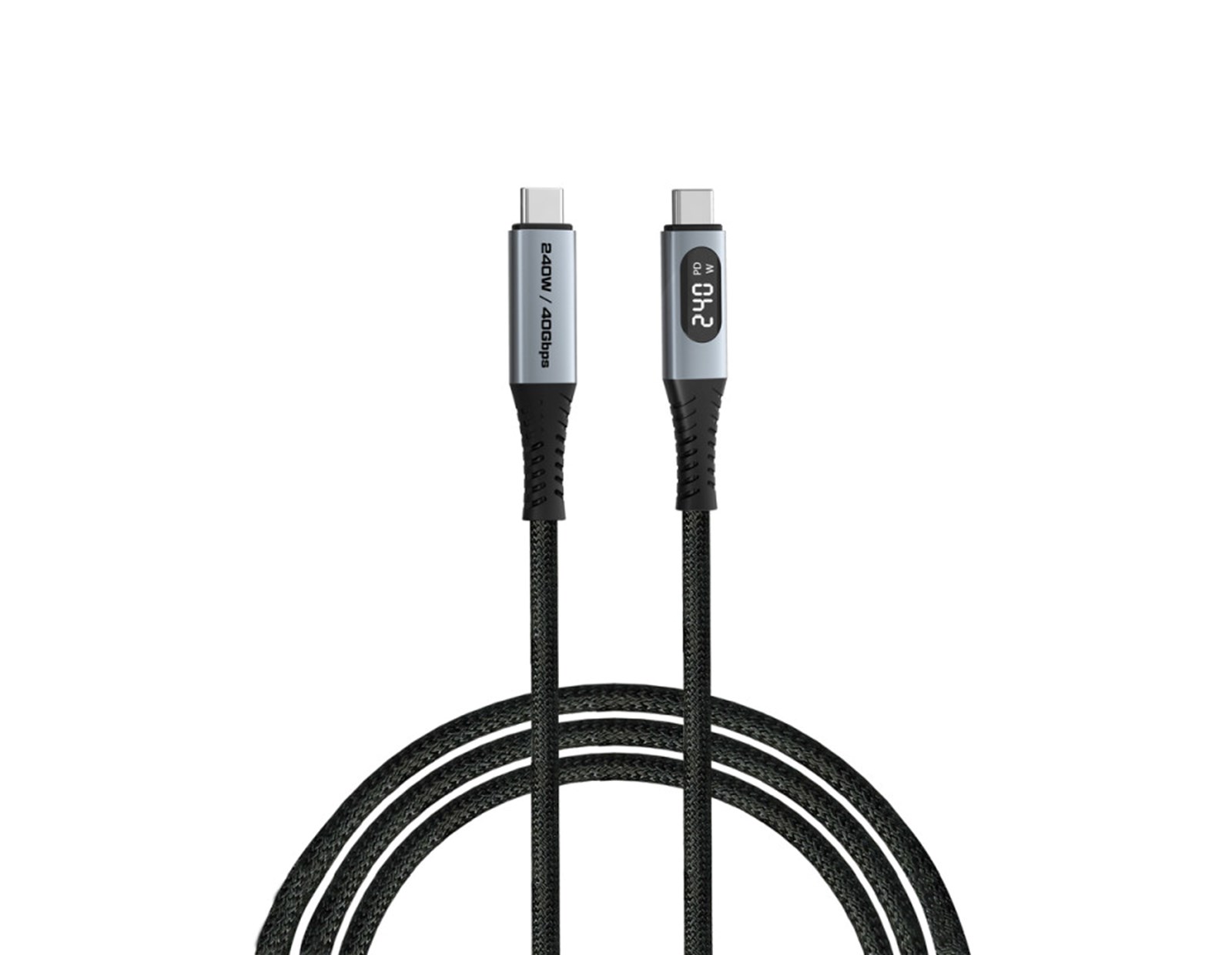 Verbatim Sync & Charge kabel USB-C na USB-C, USB4, 240W 40 Gbps zaslon 120 cm