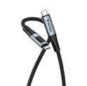 Verbatim Sync & Charge kabel USB-C na USB-C, USB4, 240W 40 Gbps zaslon 120 cm