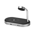 Verbatim WCS-02 stalak za punjenje 3u1 Qi/MFi Wireless + QS kabel + Apple Watch