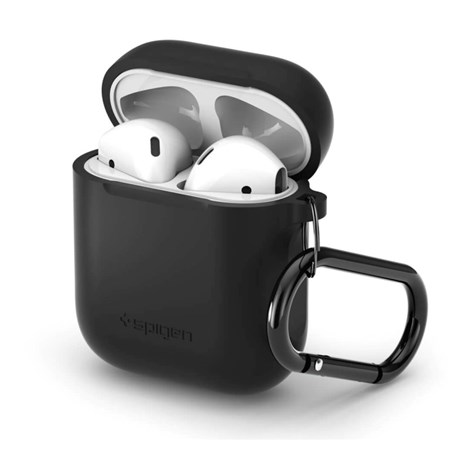 Spigen Silicone case, zaštitna maska za AirPods, crna - AirPods 1/2019 (066CS24808)