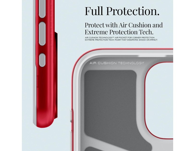 Spigen Classic C1 MagSafe, ruby - iPhone 15 Pro (ACS06744)