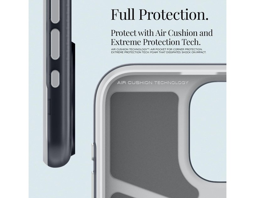 Spigen Classic C1 MagSafe, graphite - iPhone 15 Pro Max (ACS06607)