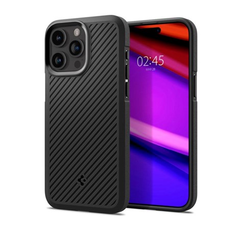 Spigen Core Armor, zaštitna maska za telefon, mat crna - iPhone 15 Pro Max (ACS06441)