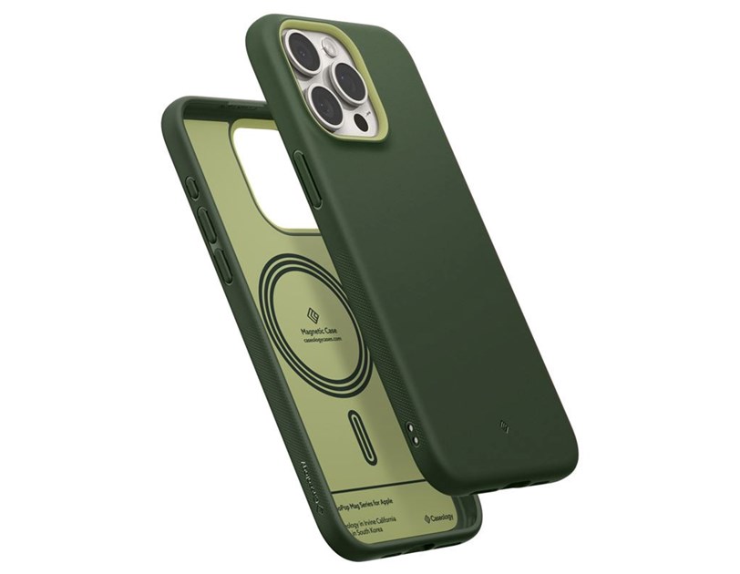 Spigen Caseology Nano Pop MagSafe, avo green, zaštitna maska za telefon - iPhone 15 Pro Max (ACS06619)