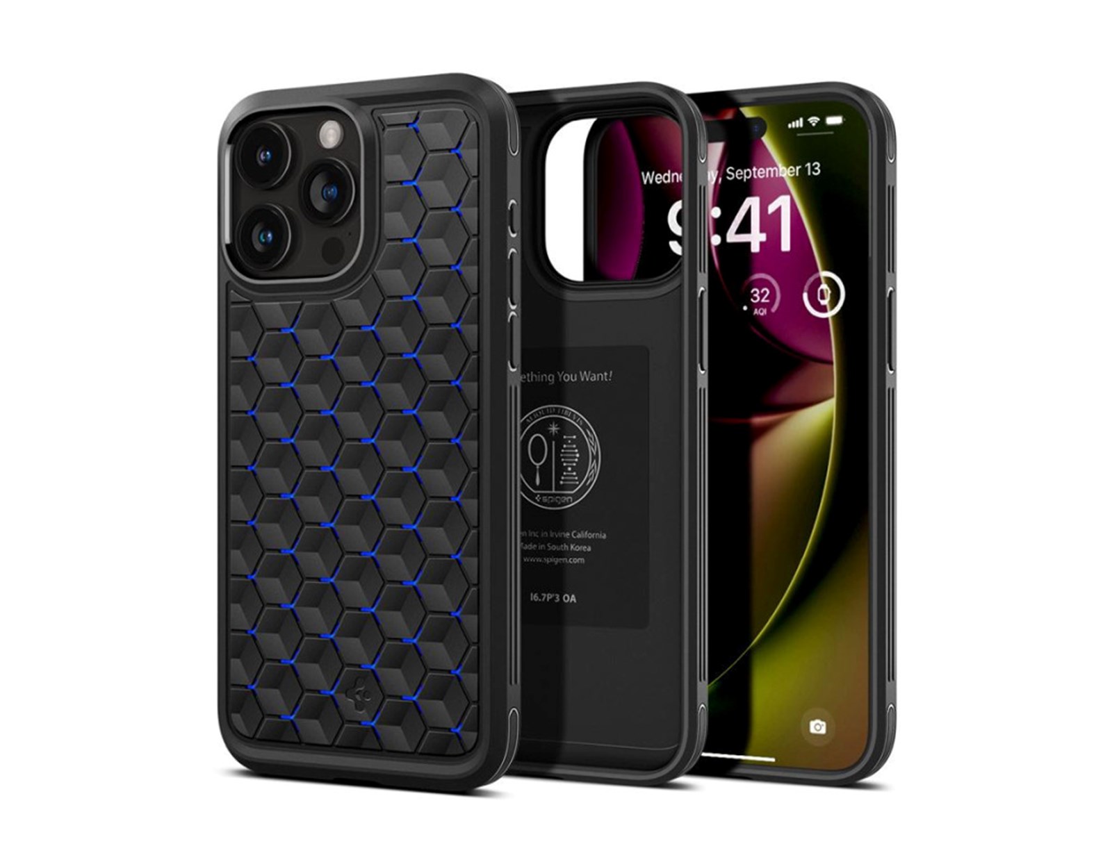 Spigen Cryo Armor, cryo blue zaštitna maska za telefon - iPhone 15 Pro Max (ACS06603)