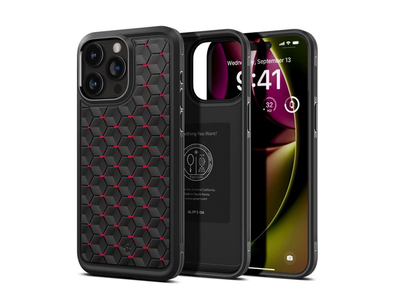 Spigen Cryo Armor, cryo red zaštitna maska za telefon - iPhone 15 Pro Max (ACS06604)