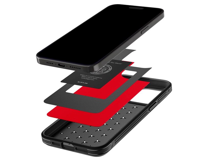 Spigen Cryo Armor, cryo red zaštitna maska za telefon - iPhone 15 Pro Max (ACS06604)