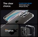 Spigen Ultra Hybrid, zaštitna maska za telefon, prozirna - iPhone 15 Pro (ACS06707)