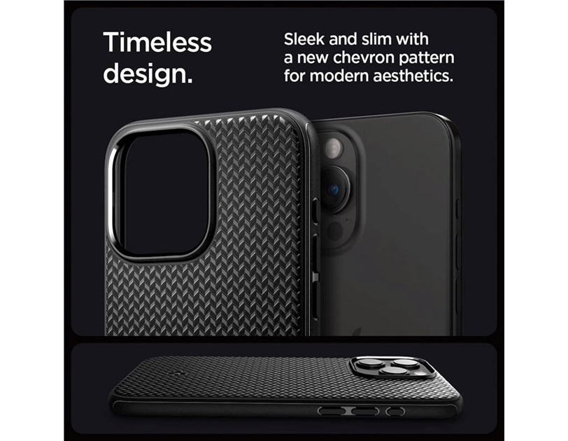 Spigen Mag Armor MagSafe, zaštitna maska za telefon, mat crna - iPhone 15 Pro (ACS06736)