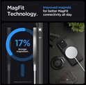 Spigen Mag Armor MagSafe, zaštitna maska za telefon, mat crna - iPhone 15 Pro (ACS06736)
