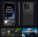 Spigen Mag Armor MagSafe, zaštitna maska za telefon, mat crna - iPhone 15 Pro (ACS06736)