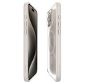 Spigen Ultra Hybrid MagSafe, frost natural titanium - iPhone 15 Pro