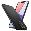Spigen Liquid Air, zaštitna maska za telefon, mat crna - iPhone 15 Plus (ACS06650)