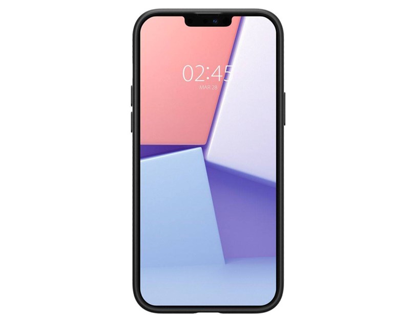 Spigen Liquid Air, zaštitna maska za telefon, mat crna - iPhone 15 Plus (ACS06650)