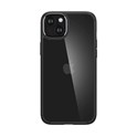 Spigen Crystal Hybrid, zaštitna maska za telefon, mat crna - iPhone 15 Plus (ACS06462)