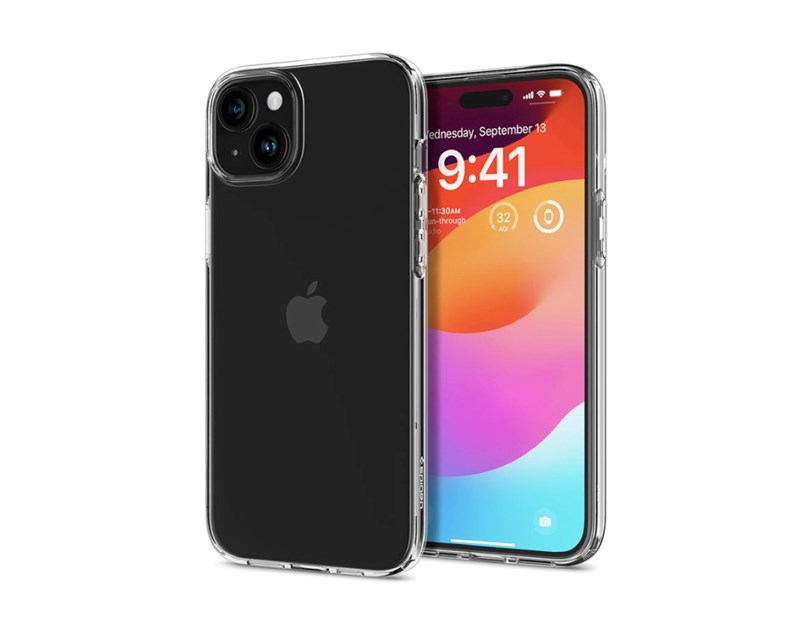 Spigen Liquid Crystal, zaštitna maska za telefon, prozirna - iPhone 15 (ACS06786)