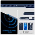 Spigen Liquid Air, zaštitna maska za telefon, tamno plava - iPhone 14 Pro Max