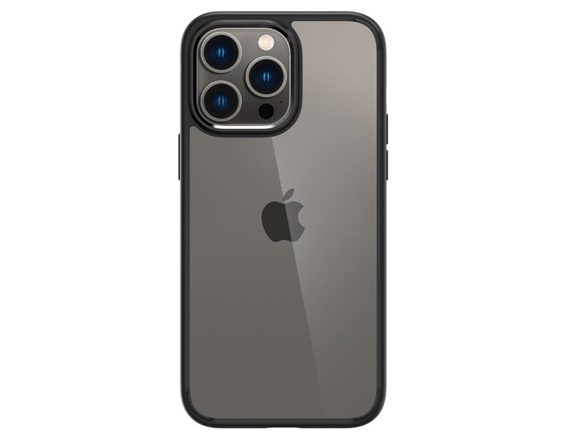 Spigen Ultra Hybrid, zaštitna maska za telefon, mat crna - iPhone 14 Pro Max