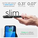 Spigen Liquid Air, zaštitna maska za telefon, mat crna - iPhone 14 Pro