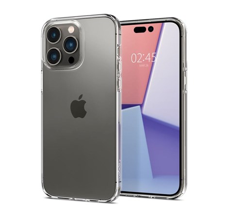 Spigen Crystal Flex, zaštitna maska za telefon, prozirna - iPhone 14 Pro