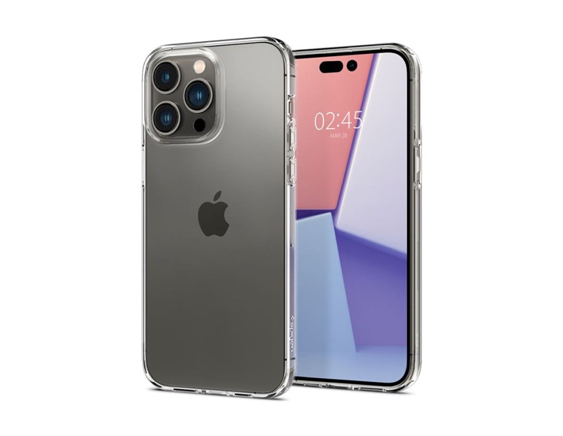 Spigen Crystal Flex, zaštitna maska za telefon, prozirna - iPhone 14 Pro