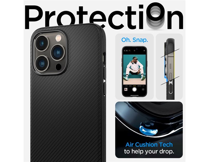 Spigen Mag Armor MagSafe, zaštitna maska za telefon, mat crna - iPhone 14 Pro
