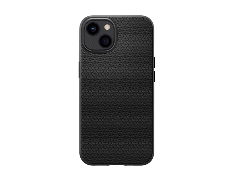 Spigen Liquid Air, zaštitna maska za telefon, mat crna - iPhone 13