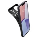 Spigen Liquid Air, zaštitna maska za telefon, mat crna - iPhone 13