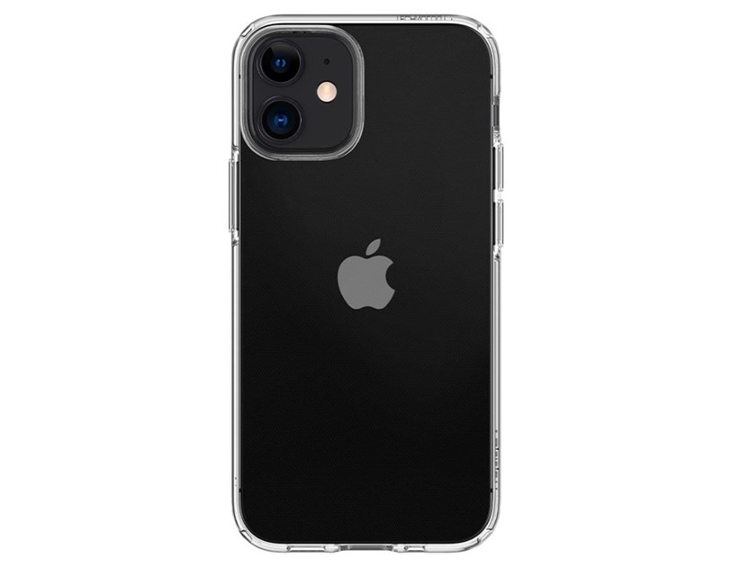 Spigen Liquid Crystal, zaštitna maska za telefon, prozirna - iPhone 12 mini