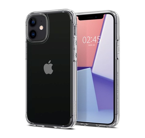 Spigen Ultra Hybrid, zaštitna maska za telefon, prozirna - iPhone 12 mini