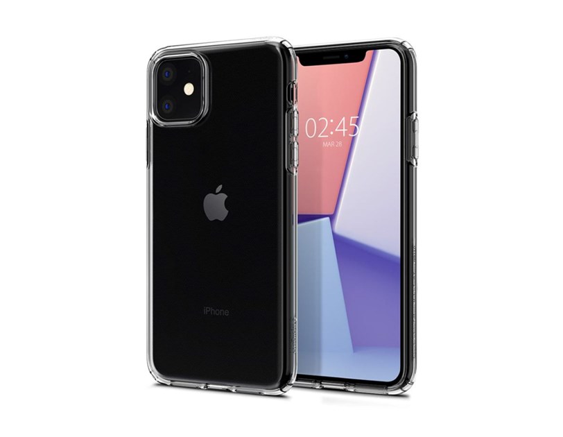 Spigen Liquid Crystal, zaštitna maska za telefon, prozirna - iPhone 11