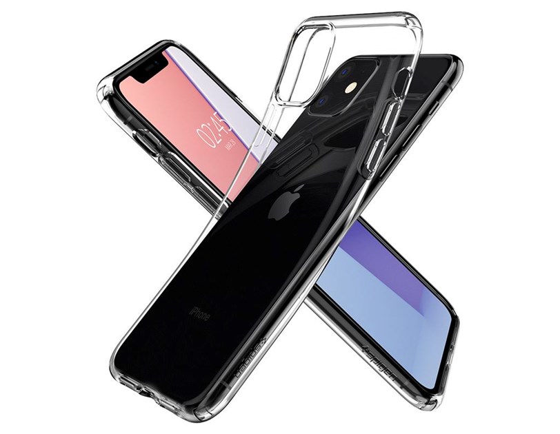 Spigen Liquid Crystal, zaštitna maska za telefon, prozirna - iPhone 11
