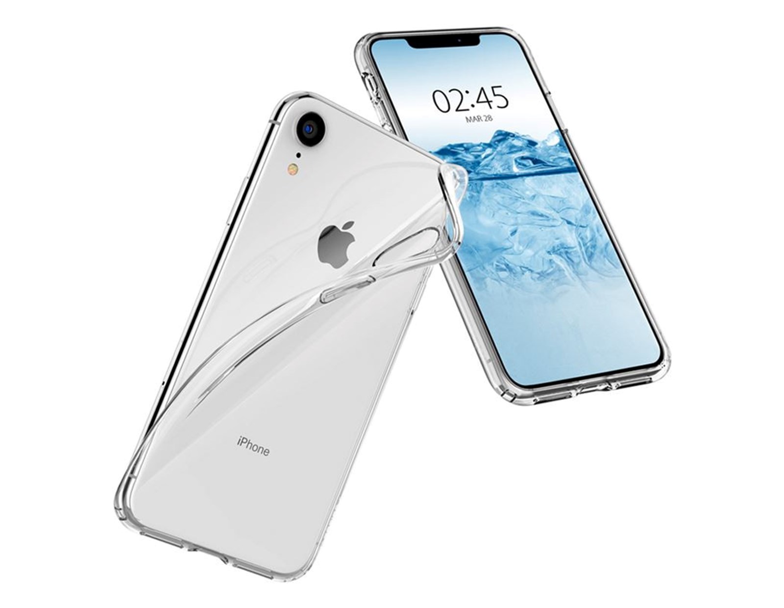 Spigen Liquid Crystal, zaštitna maska za telefon, prozirna - iPhone XR