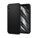 Spigen Liquid Air, zaštitna maska za telefon, crna - iPhone XS/X