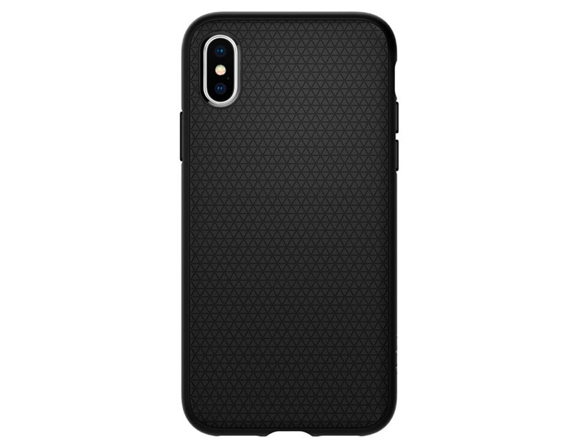 Spigen Liquid Air, zaštitna maska za telefon, crna - iPhone XS/X