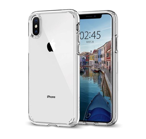 Spigen Ultra Hybrid, zaštitna maska za telefon, kristalno prozirna - iPhone XS/X