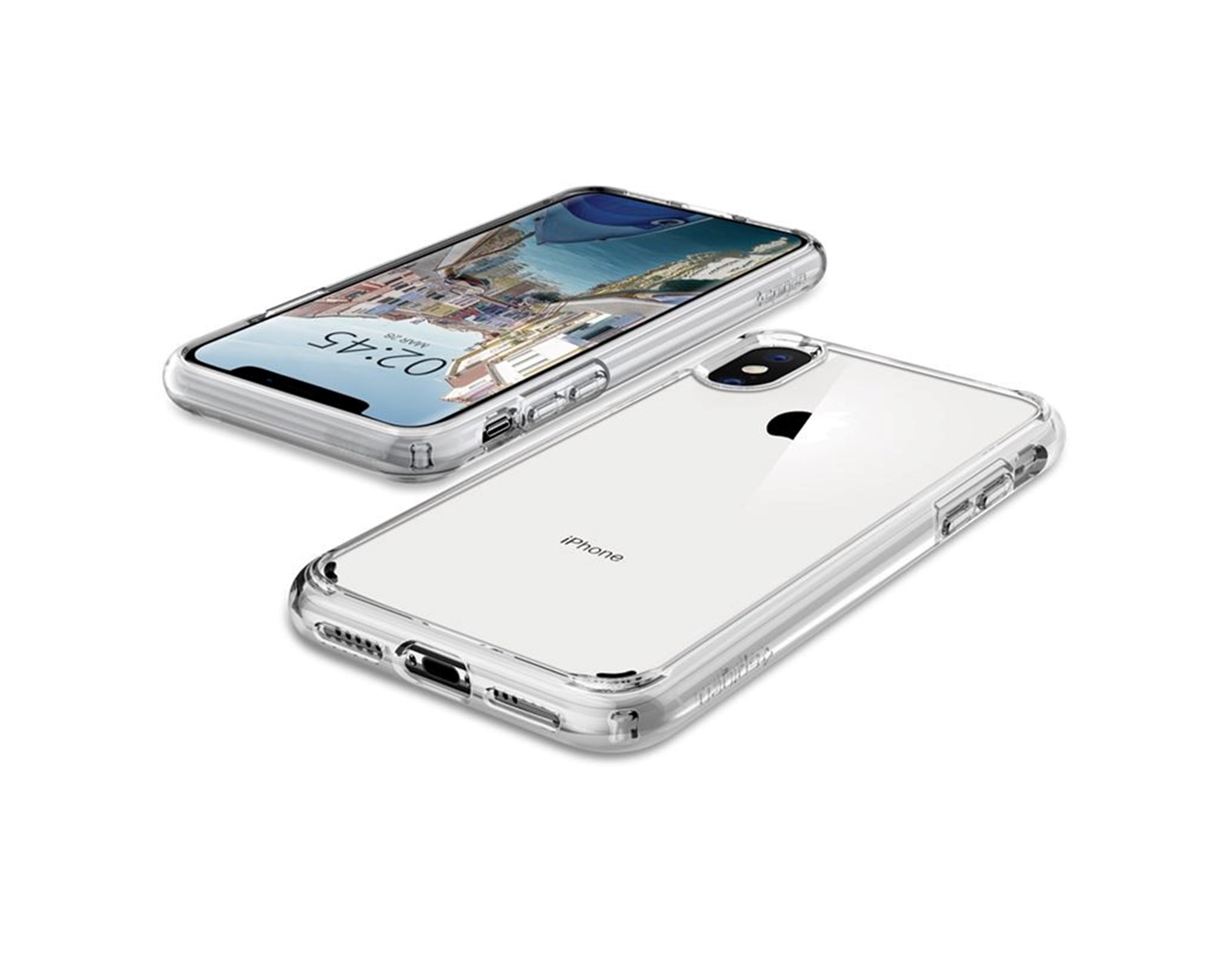 Spigen Ultra Hybrid, zaštitna maska za telefon, kristalno prozirna - iPhone XS/X