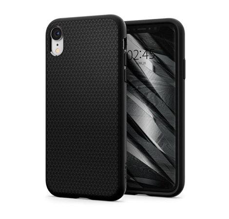 Spigen Liquid Air, zaštitna maska za telefon, crna - iPhone XR