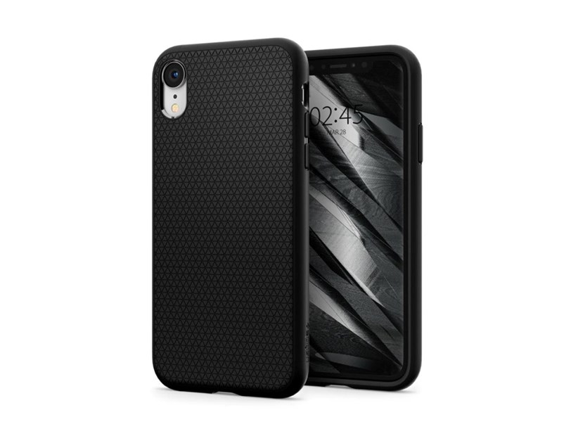 Spigen Liquid Air, zaštitna maska za telefon, crna - iPhone XR