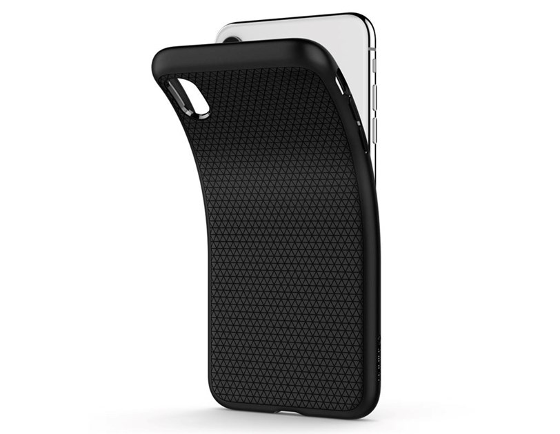 Spigen Liquid Air, zaštitna maska za telefon, crna - iPhone XR
