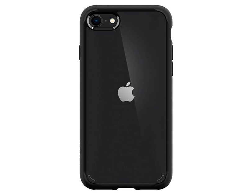 Spigen Ultra Hybrid 2, zaštitna maska za telefon, crna - iPhone SE (2022/2020)/8/7