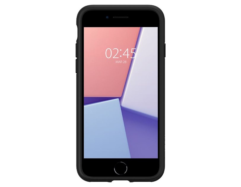 Spigen Ultra Hybrid 2, zaštitna maska za telefon, crna - iPhone SE (2022/2020)/8/7